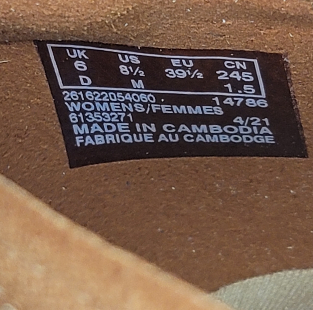 Clarks Collection Sara Bay Ballet Flats -Caramel- Brand New in Box - Picture 15 of 15